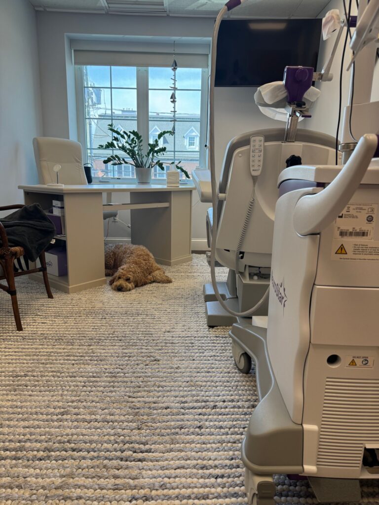 TMS Greenwich treatment room in Cos Cob